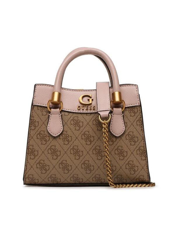 Guess Guess Дамска чанта Nell Logo (SB) Mini Bags HWSB87 35760 Кафяв