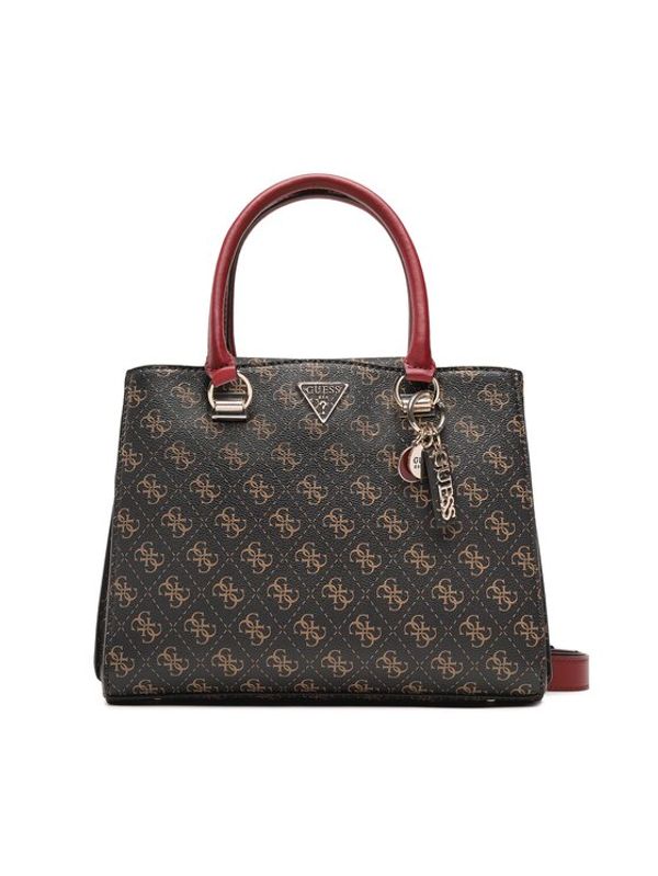 Guess Guess Дамска чанта Noelle (QL) HWQL78 79060 Кафяв