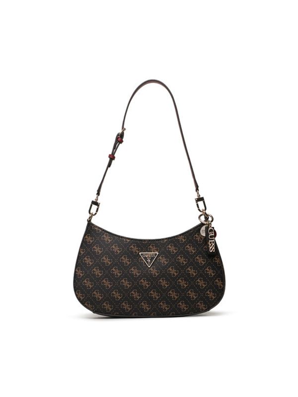 Guess Guess Дамска чанта Noelle (QL) HWQL78 79180 Кафяв