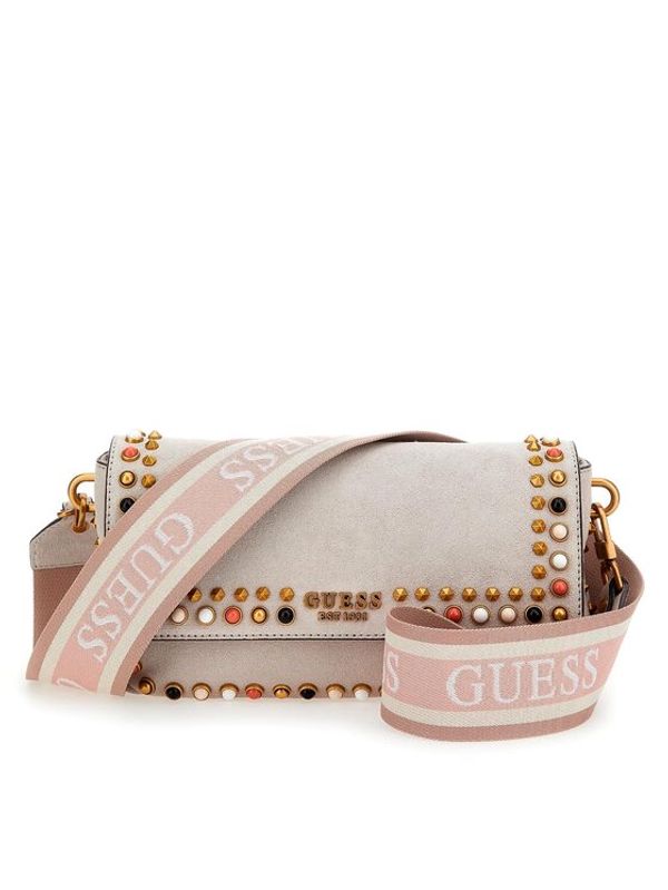 Guess Guess Дамска чанта Radar (EB) HWEB87 79200 Екрю