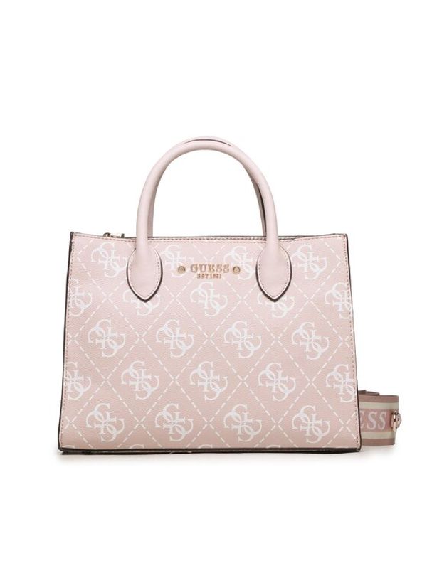 Guess Guess Дамска чанта Rea HWSG89 63060 Розов