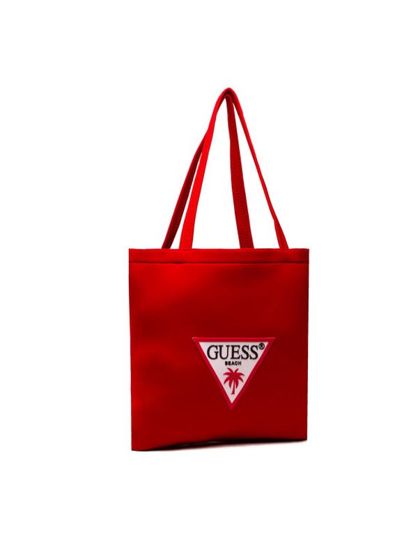 Guess Guess Дамска чанта Scuba Bag E2GZ06 KB2C0 Червен
