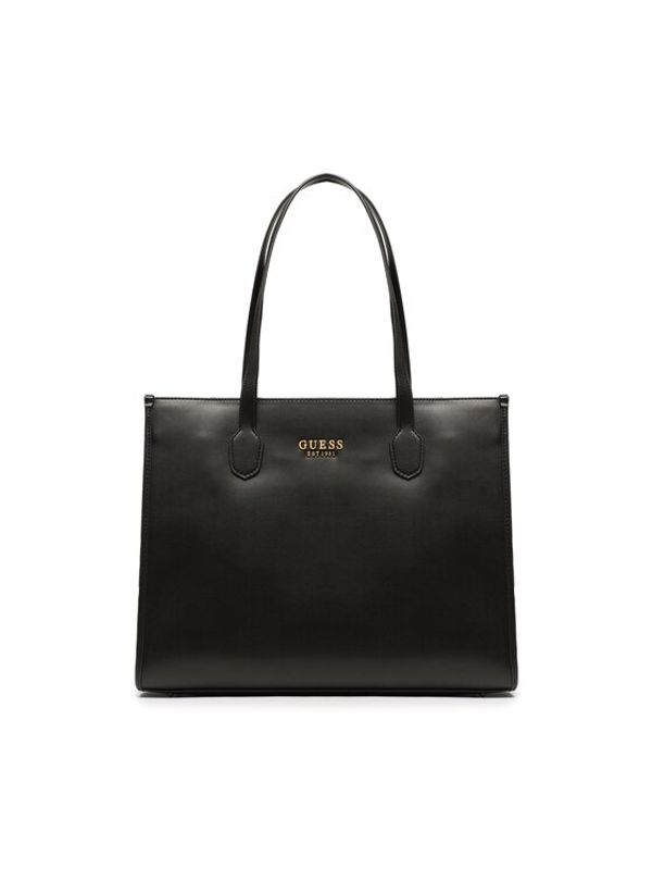 Guess Guess Дамска чанта Silvana (VB) HWVB86 65240 Черен