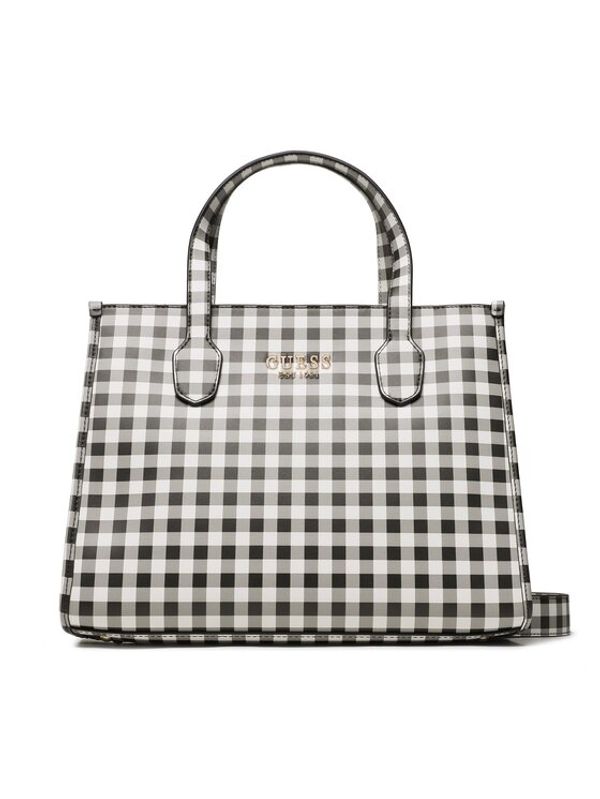 Guess Guess Дамска чанта Silvana (VH) HWVH86 65220 Бял