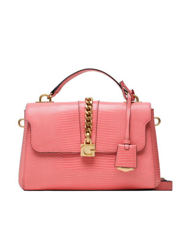 Guess Guess Дамска чанта Tiberia (KA) HWKA87 63200 Розов