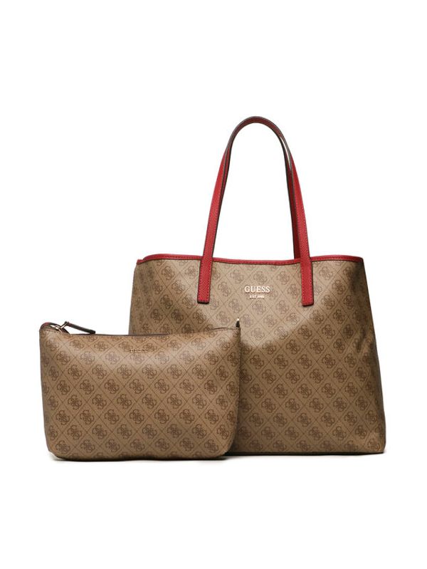 Guess Guess Дамска чанта Tote HWSG69 95290 Кафяв