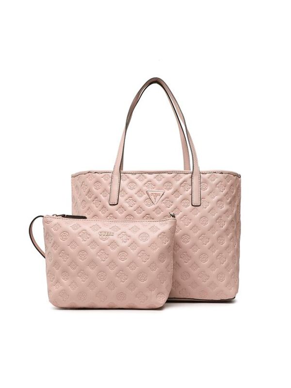 Guess Guess Дамска чанта Vikky (LF) HWLF69 95230 Розов