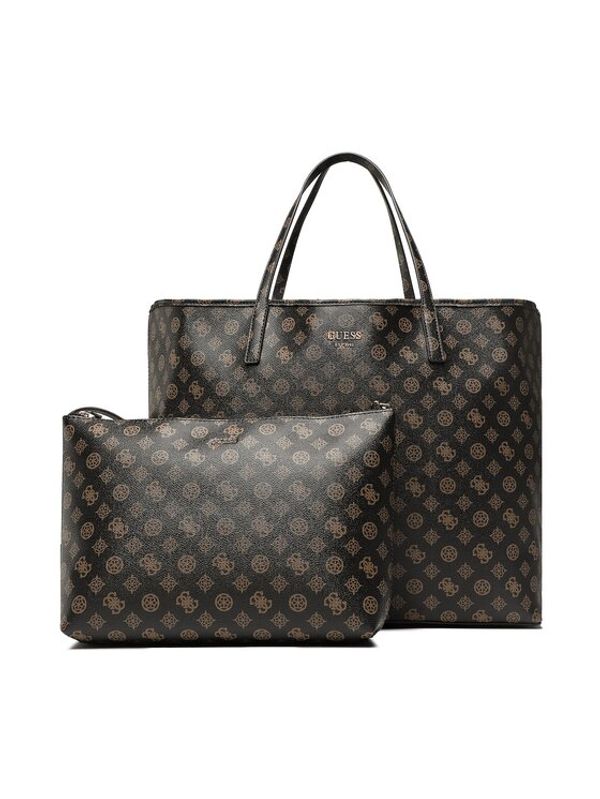Guess Guess Дамска чанта Vikky (PQ) HWPQ69 95270 Кафяв