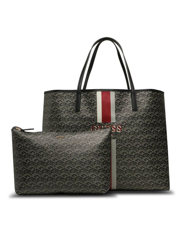 Guess Guess Дамска чанта Vikky (SV) HWSV69 95270 Черен