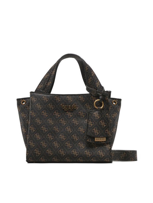 Guess Guess Дамска чанта Zed (SZ) HWSZ86 83220 Кафяв