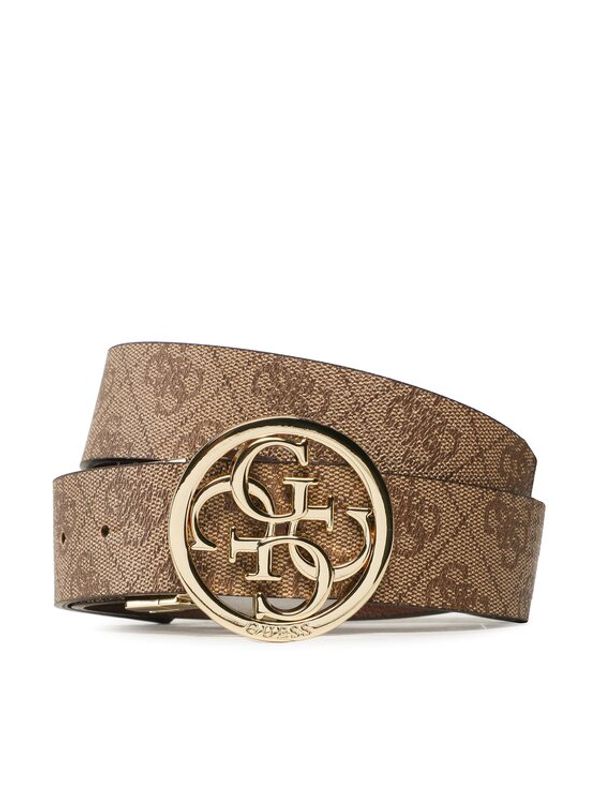Guess Guess Дамски колан Nell Logo Belts BW7740 VIN35 Кафяв