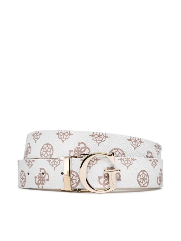 Guess Guess Дамски колан Silvana (PA) Belts BW7811 VIN30 Бял