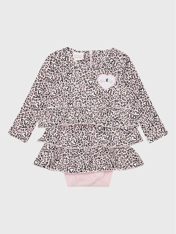 Guess Guess Детско боди S2BG02 K83S0 Розов Regular Fit