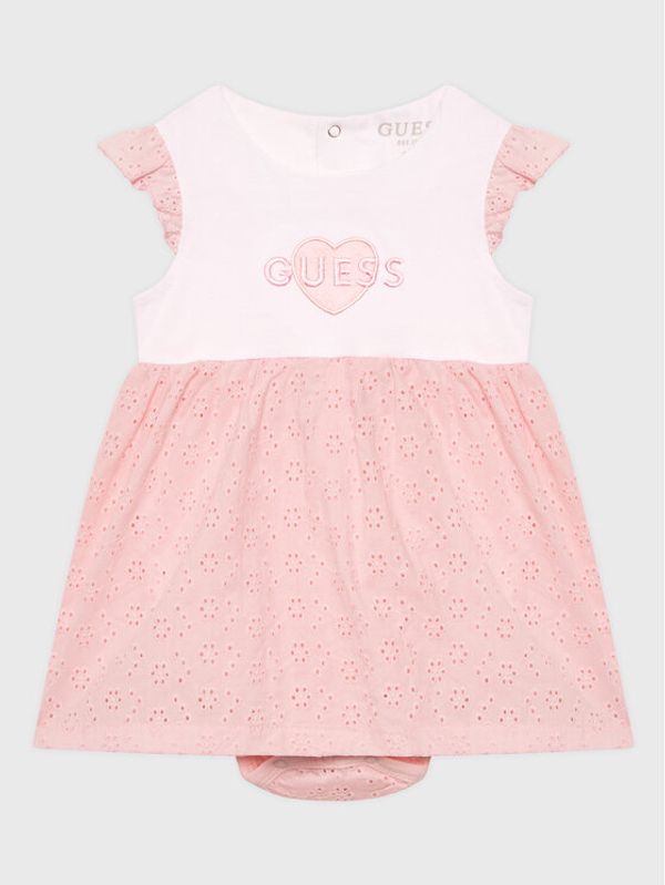 Guess Guess Детско боди S3GG03 J1300 Розов Regular Fit