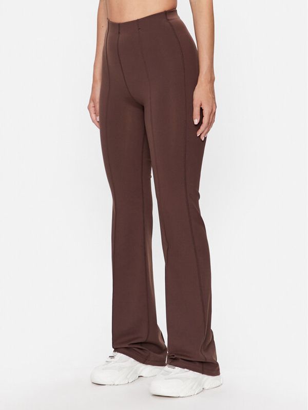 Guess Guess Долнище анцуг Aggie V3YB02 MC04N Кафяв Flare Fit