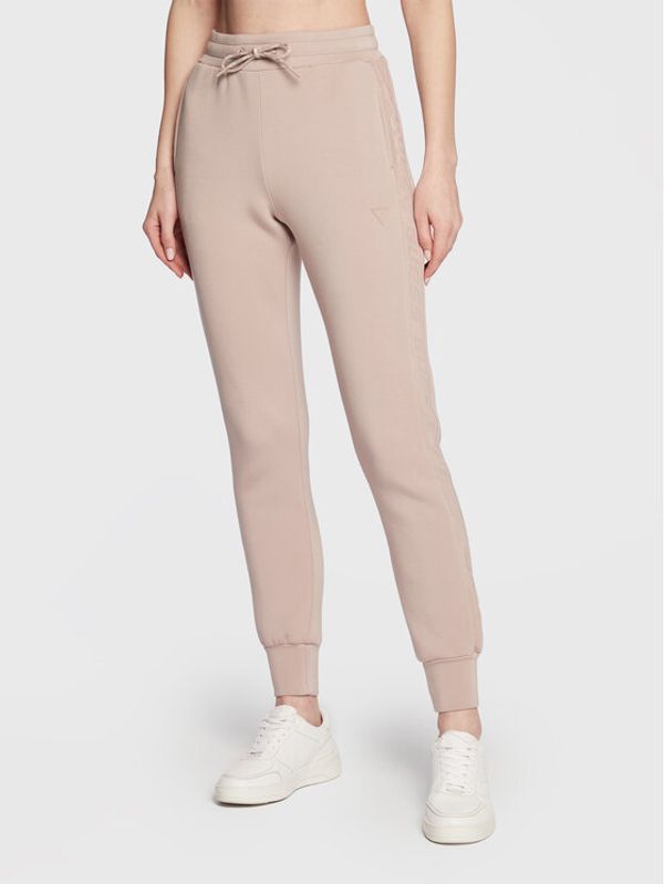 Guess Guess Долнище анцуг Allie Scuba V2YB18 K7UW2 Розов Regular Fit