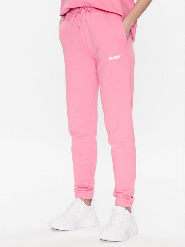 Guess Guess Долнище анцуг Dalya V3GB11 KAIJ1 Розов Regular Fit