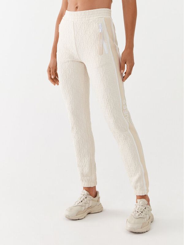 Guess Guess Долнище анцуг Darla V3YB11 KBSL0 Бежов Regular Fit