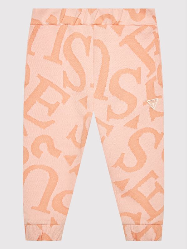 Guess Guess Долнище анцуг K2YQ12 KB8K3 Оранжев Regular Fit