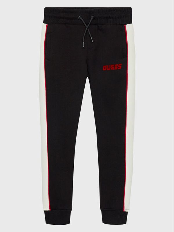 Guess Guess Долнище анцуг L2BQ19 KBGQ2 Черен Regular Fit