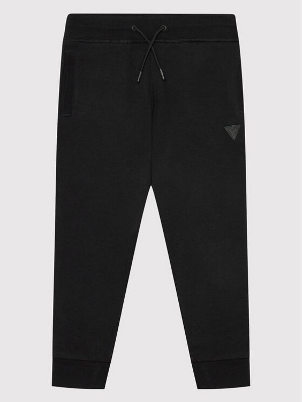 Guess Guess Долнище анцуг L2YQ46 KAIJ1 Черен Regular Fit