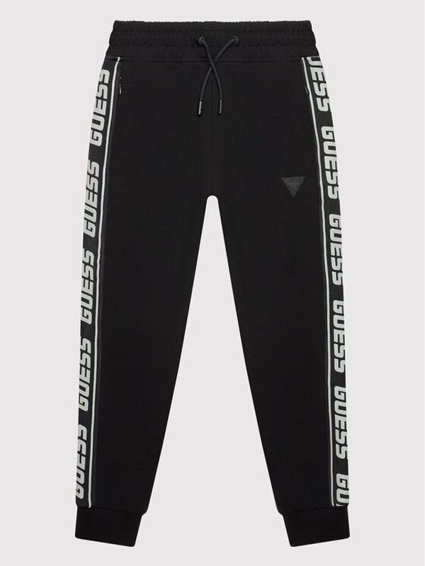 Guess Guess Долнище анцуг L2YQ48 K6ZS1 Черен Regular Fit