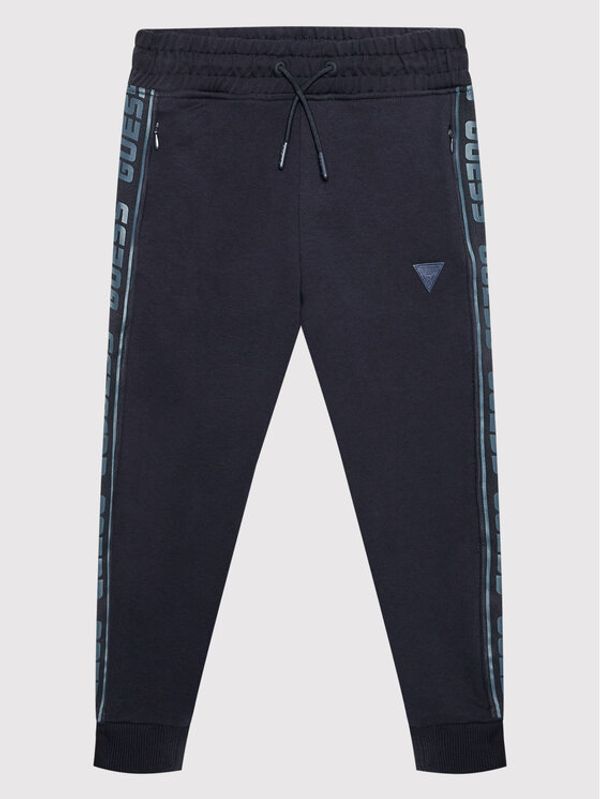 Guess Guess Долнище анцуг L2YQ48 K6ZS1 Тъмносин Regular Fit