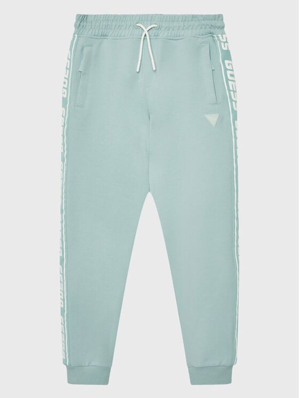 Guess Guess Долнище анцуг L2YQ48 K6ZS1 Зелен Relaxed Fit