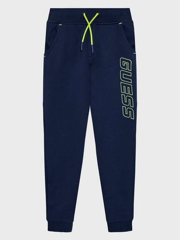 Guess Guess Долнище анцуг L3RQ12 K9Z21 Тъмносин Regular Fit