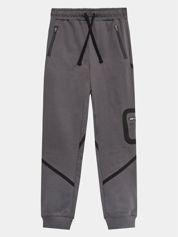 Guess Guess Долнище анцуг L3YQ14 KA6R4 Сив Regular Fit