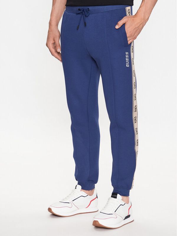Guess Guess Долнище анцуг Mickey Z2YB09 KB3P2 Син Regular Fit