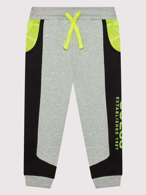 Guess Guess Долнище анцуг N2YQ12 KA6R0 Сив Regular Fit