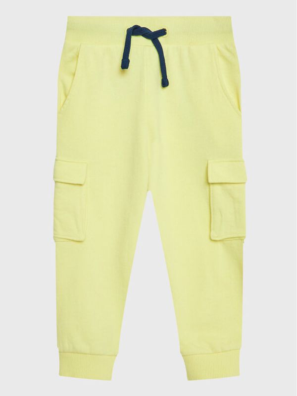 Guess Guess Долнище анцуг N3GQ11 KA6R0 Жълт Relaxed Fit