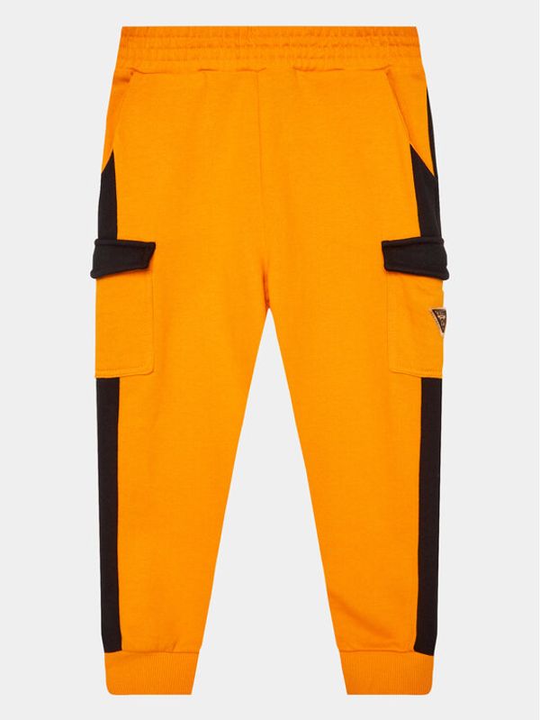 Guess Guess Долнище анцуг N3YQ12 KA6R3 Оранжев Regular Fit