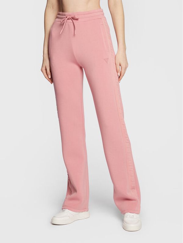 Guess Guess Долнище анцуг V3RB21 K7UW2 Розов Regular Fit