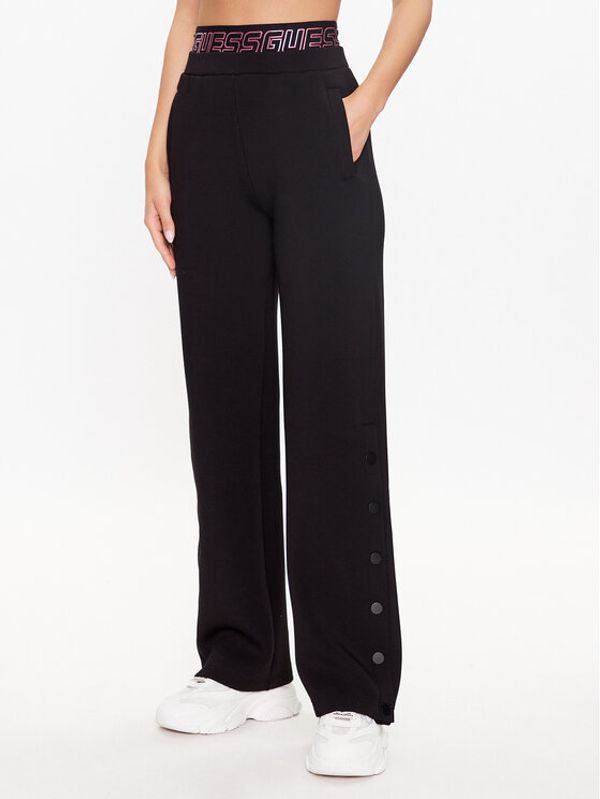 Guess Guess Долнище анцуг V3YB03 K7UW2 Черен Regular Fit