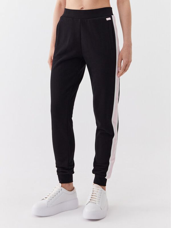 Guess Guess Долнище анцуг V3YB20 KBV71 Черен Regular Fit