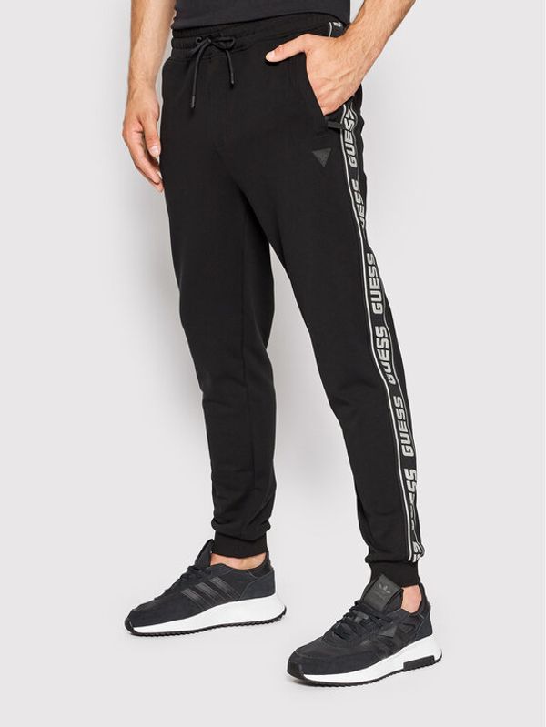 Guess Guess Долнище анцуг Z2YB19 K6ZS1 Черен Regular Fit