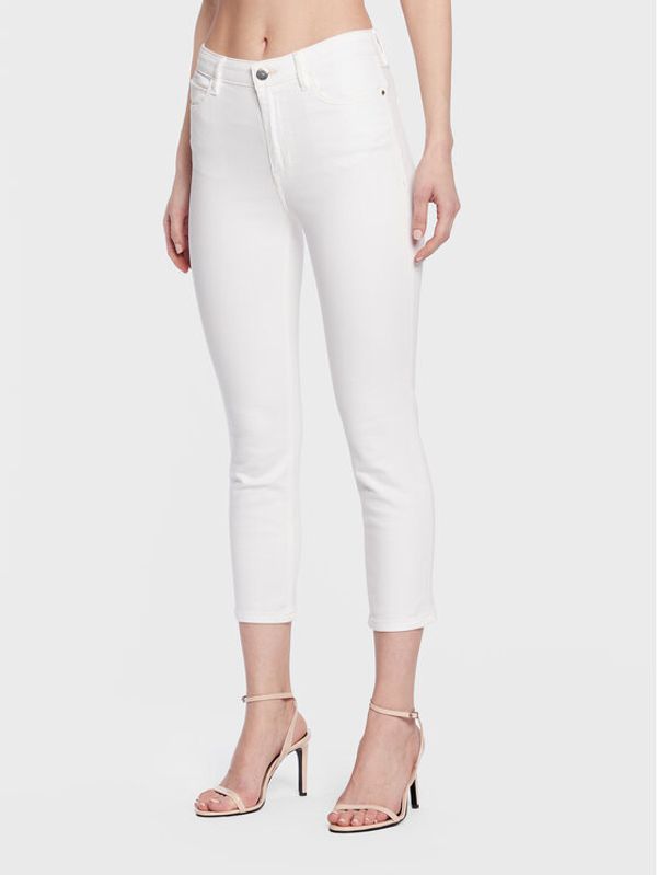 Guess Guess Дънки 1981 Capri W3GA91 D4DN1 Бял Skinny Fit