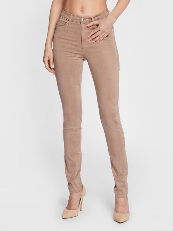 Guess Guess Дънки 1981 W2RA46 W93CE Кафяв Skinny Fit