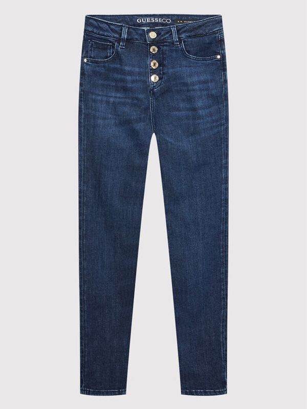 Guess Guess Дънки J2YA17 D4PL1 Тъмносин Skinny Fit