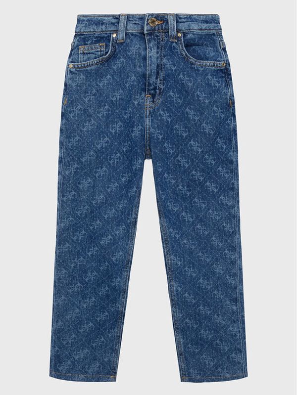 Guess Guess Дънки J3GA15 D4WF0 Син Relaxed Fit