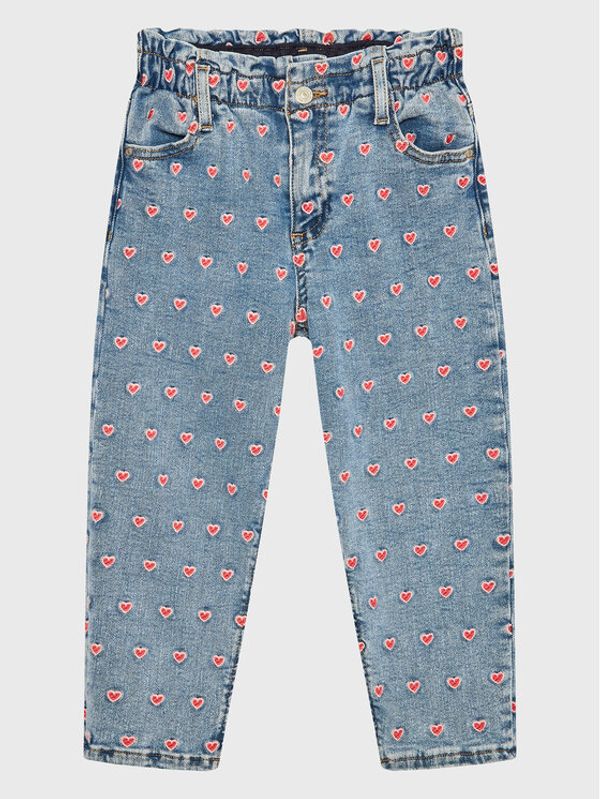 Guess Guess Дънки K3GA04 D4OQ0 Син Relaxed Fit