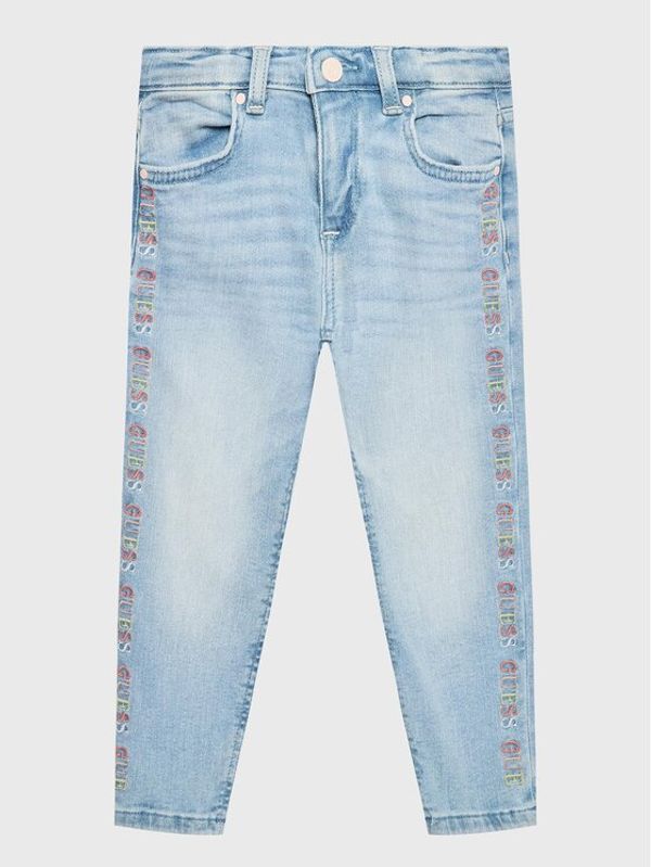 Guess Guess Дънки K3GA05 D4OQ0 Син Straight Fit