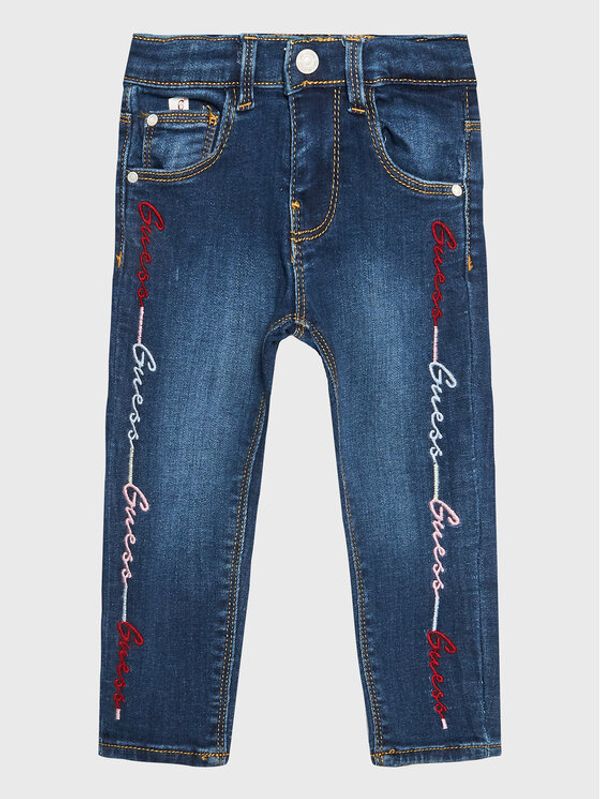 Guess Guess Дънки K3RA08 D4MA0 Син Slim Fit