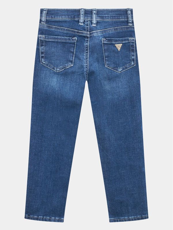 Guess Guess Дънки K3YA04 D4CA0 Тъмносин Slim Fit