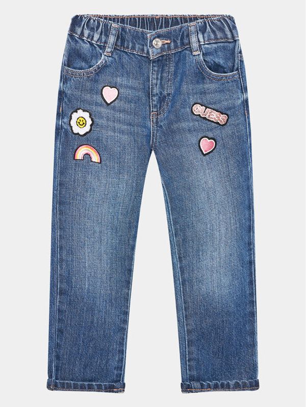 Guess Guess Дънки K3YA06 D45E0 Син Regular Fit