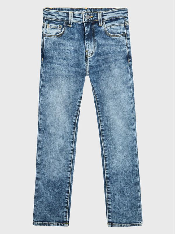 Guess Guess Дънки L3GA00 D4GV0 Син Slim Fit