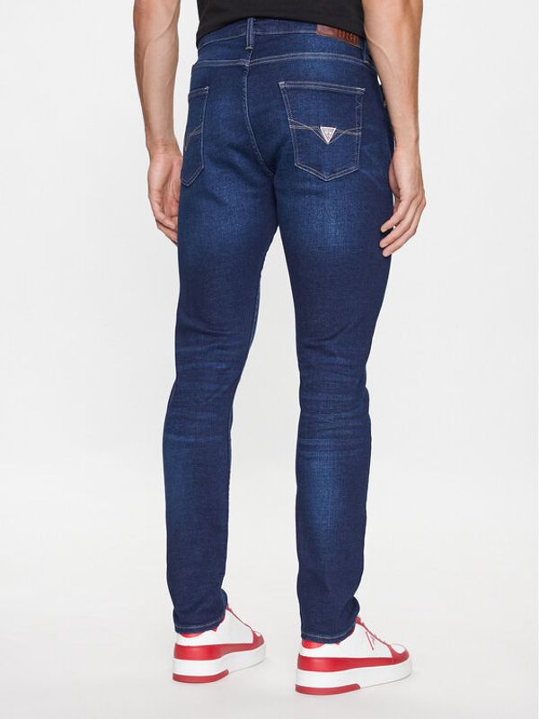Guess Guess Дънки M3YA27 D5271 Син Super Skinny Fit