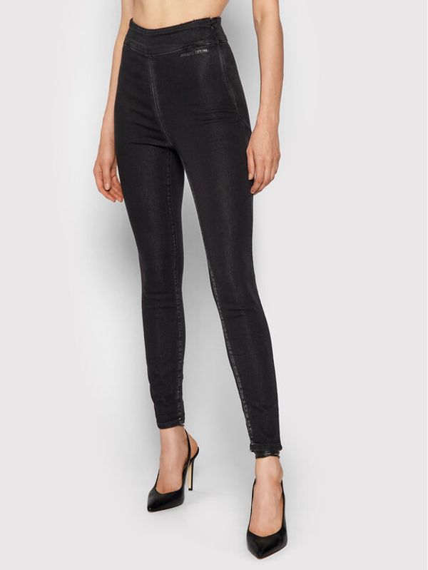 Guess Guess Дънки Priscy W1YA49 D4ER1 Черен Slim Fit